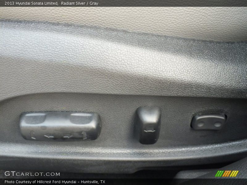 Radiant Silver / Gray 2013 Hyundai Sonata Limited