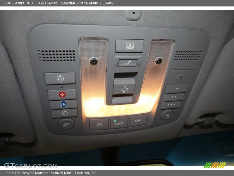 Controls of 2006 RL 3.5 AWD Sedan