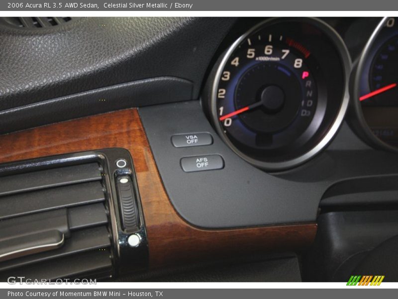 Celestial Silver Metallic / Ebony 2006 Acura RL 3.5 AWD Sedan