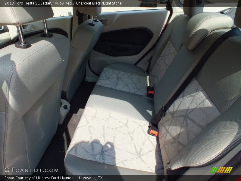 Ruby Red / Charcoal Black/Light Stone 2013 Ford Fiesta SE Sedan