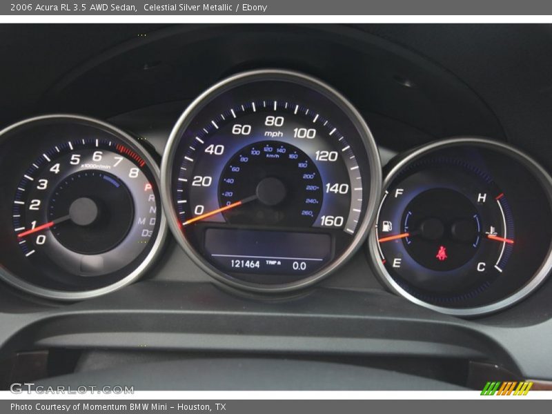  2006 RL 3.5 AWD Sedan 3.5 AWD Sedan Gauges