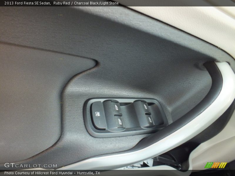 Ruby Red / Charcoal Black/Light Stone 2013 Ford Fiesta SE Sedan