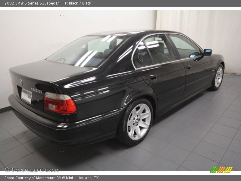 Jet Black / Black 2002 BMW 5 Series 525i Sedan