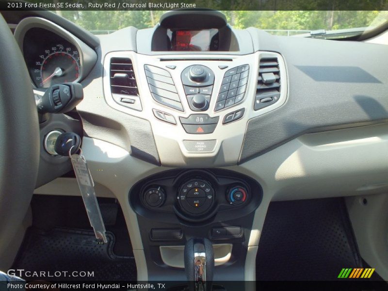 Ruby Red / Charcoal Black/Light Stone 2013 Ford Fiesta SE Sedan