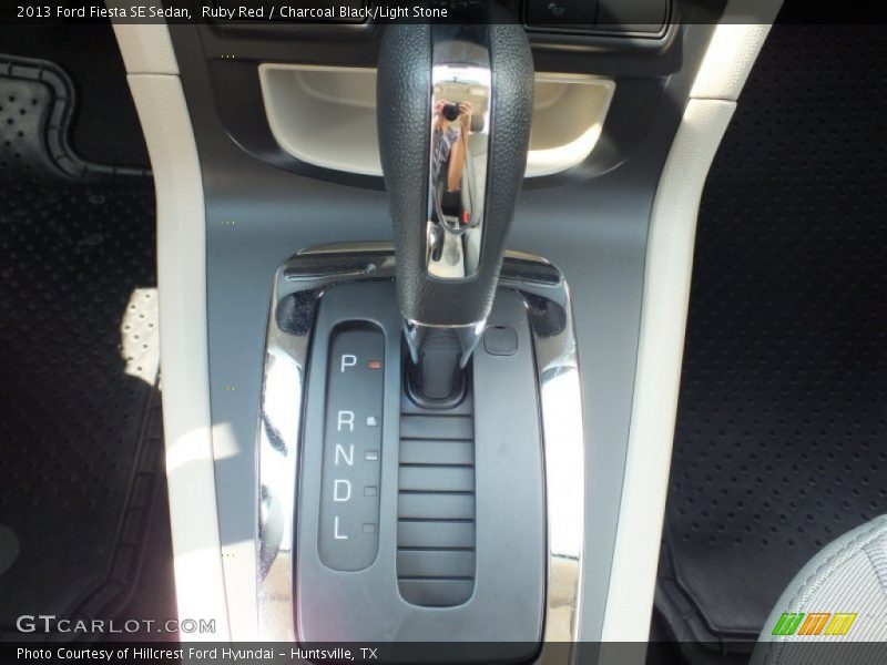 Ruby Red / Charcoal Black/Light Stone 2013 Ford Fiesta SE Sedan