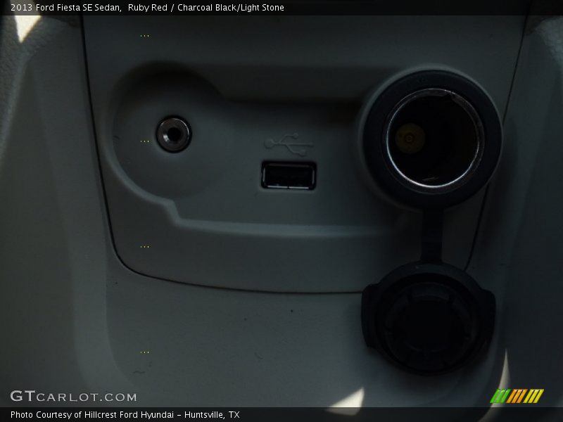 Ruby Red / Charcoal Black/Light Stone 2013 Ford Fiesta SE Sedan