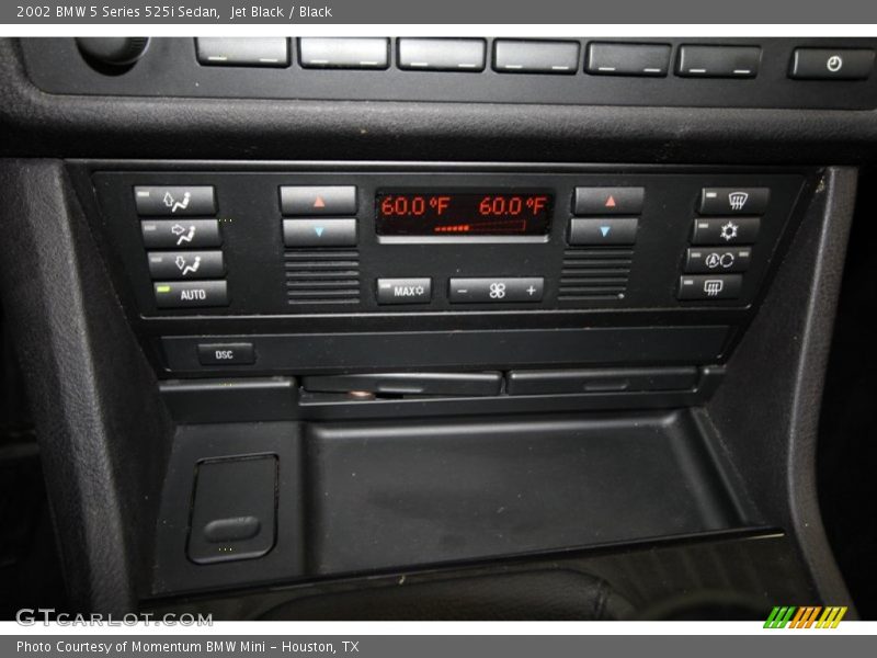 Controls of 2002 5 Series 525i Sedan