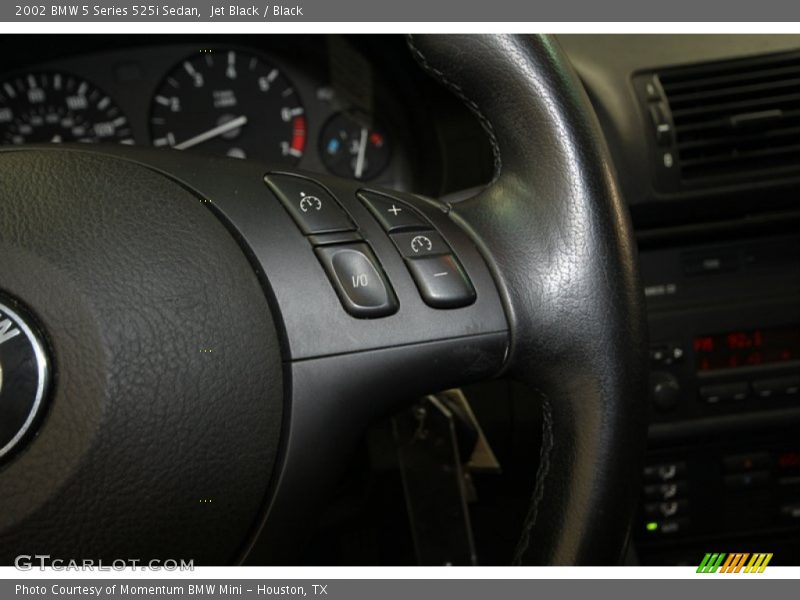 Controls of 2002 5 Series 525i Sedan
