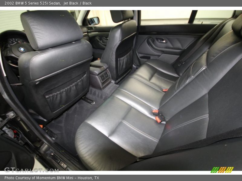 Rear Seat of 2002 5 Series 525i Sedan