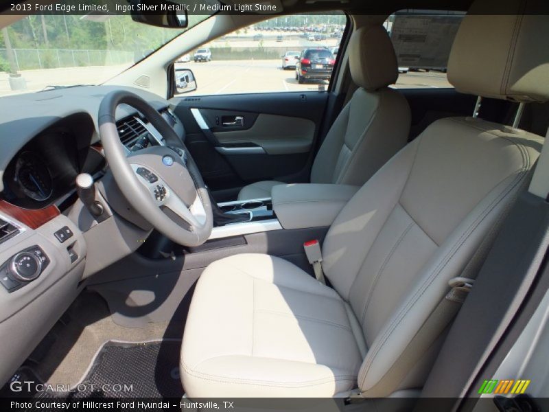 Ingot Silver Metallic / Medium Light Stone 2013 Ford Edge Limited