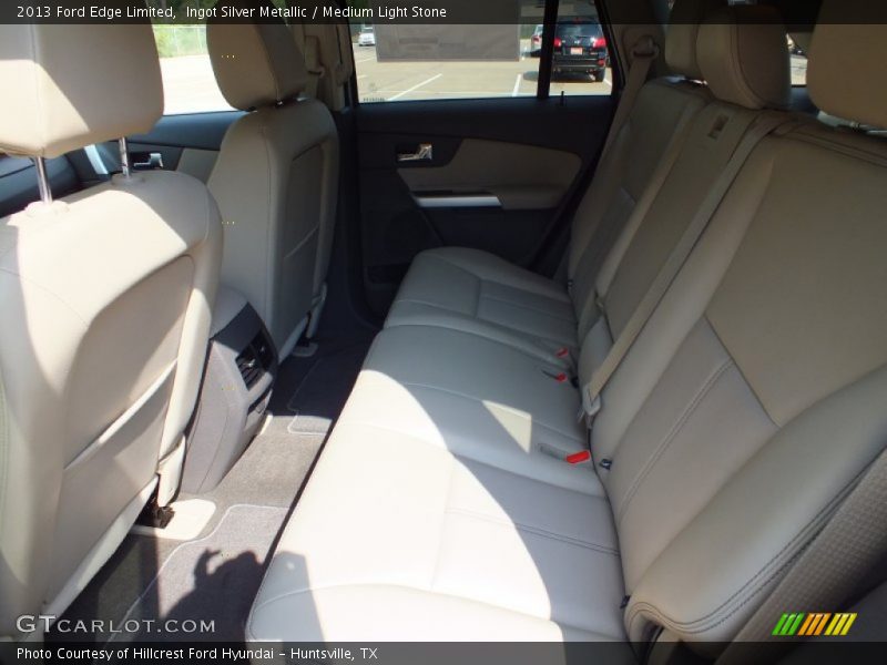 Ingot Silver Metallic / Medium Light Stone 2013 Ford Edge Limited