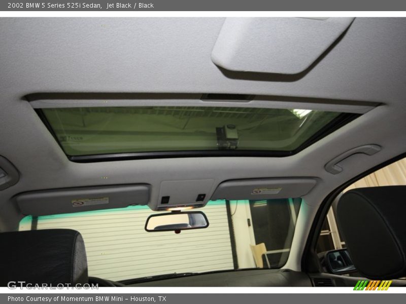 Jet Black / Black 2002 BMW 5 Series 525i Sedan