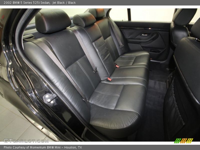 Rear Seat of 2002 5 Series 525i Sedan