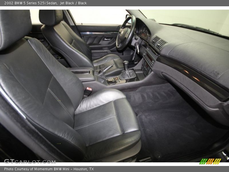 Jet Black / Black 2002 BMW 5 Series 525i Sedan