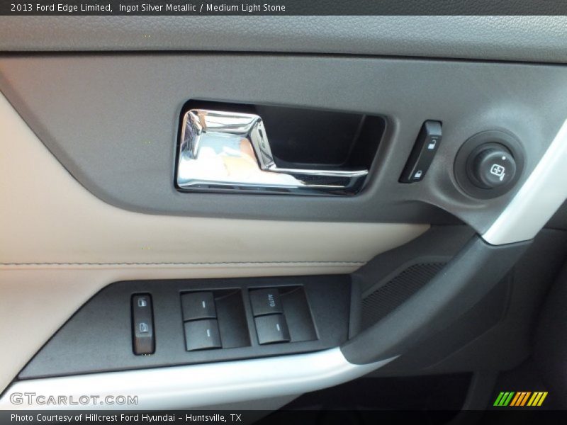 Ingot Silver Metallic / Medium Light Stone 2013 Ford Edge Limited