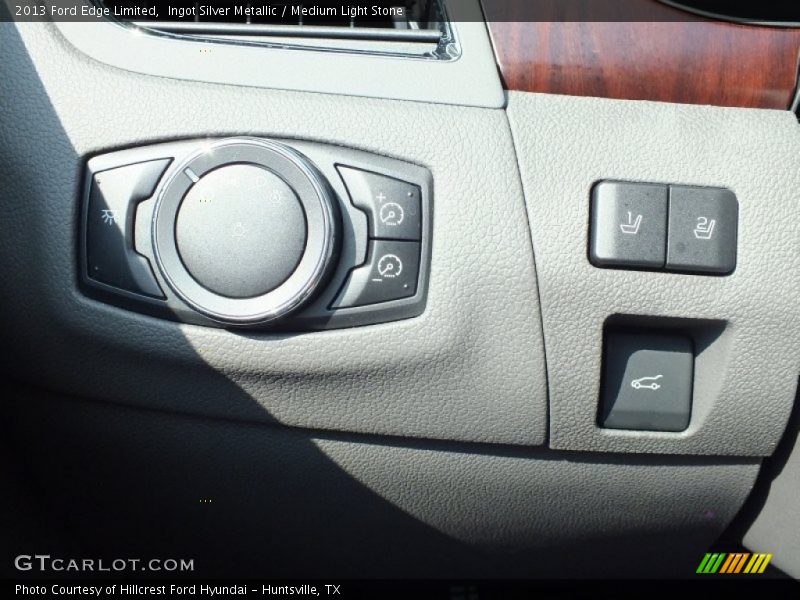 Ingot Silver Metallic / Medium Light Stone 2013 Ford Edge Limited