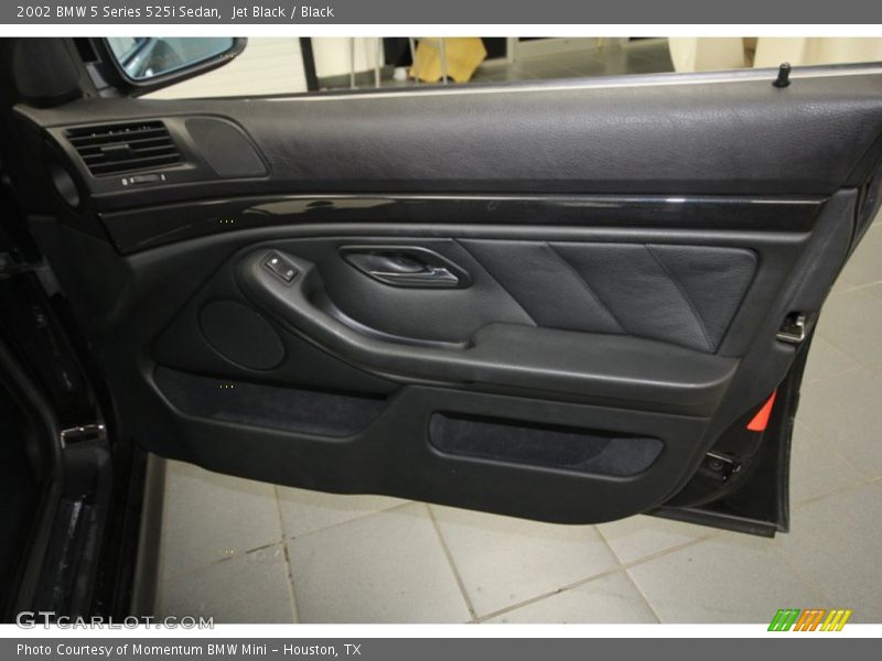 Jet Black / Black 2002 BMW 5 Series 525i Sedan