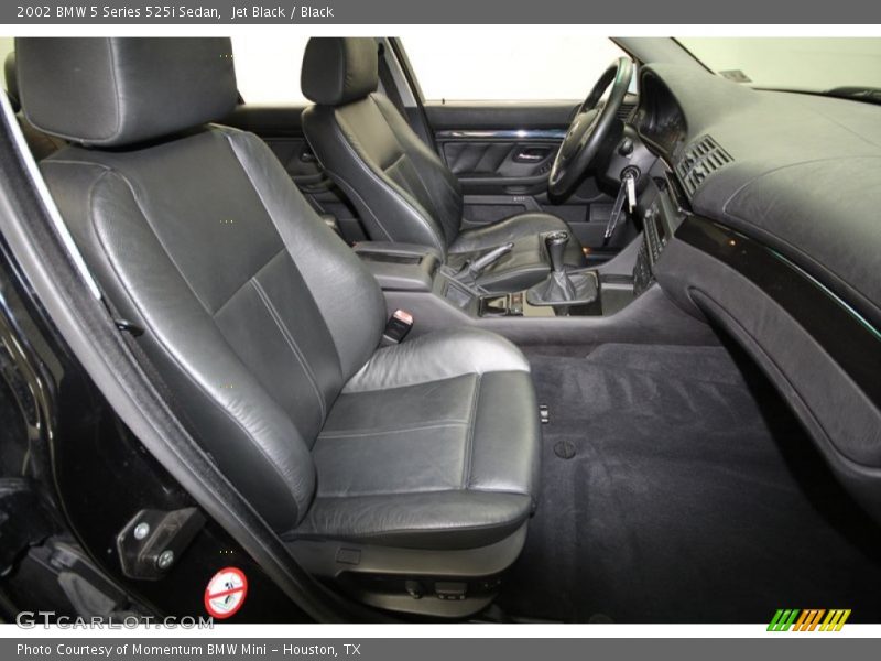Jet Black / Black 2002 BMW 5 Series 525i Sedan