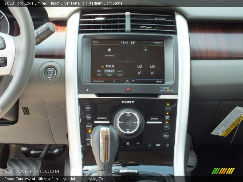 Ingot Silver Metallic / Medium Light Stone 2013 Ford Edge Limited