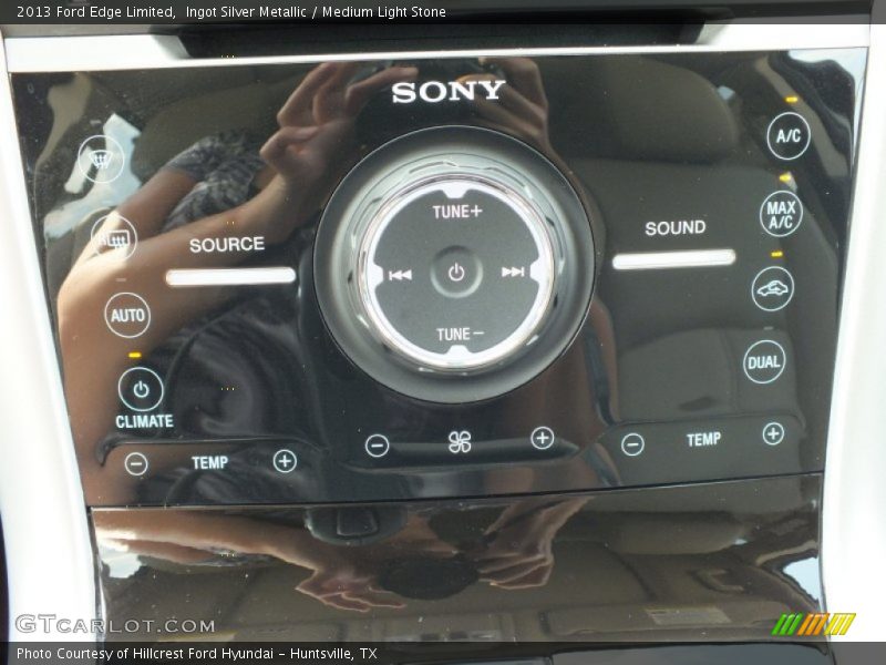 Ingot Silver Metallic / Medium Light Stone 2013 Ford Edge Limited