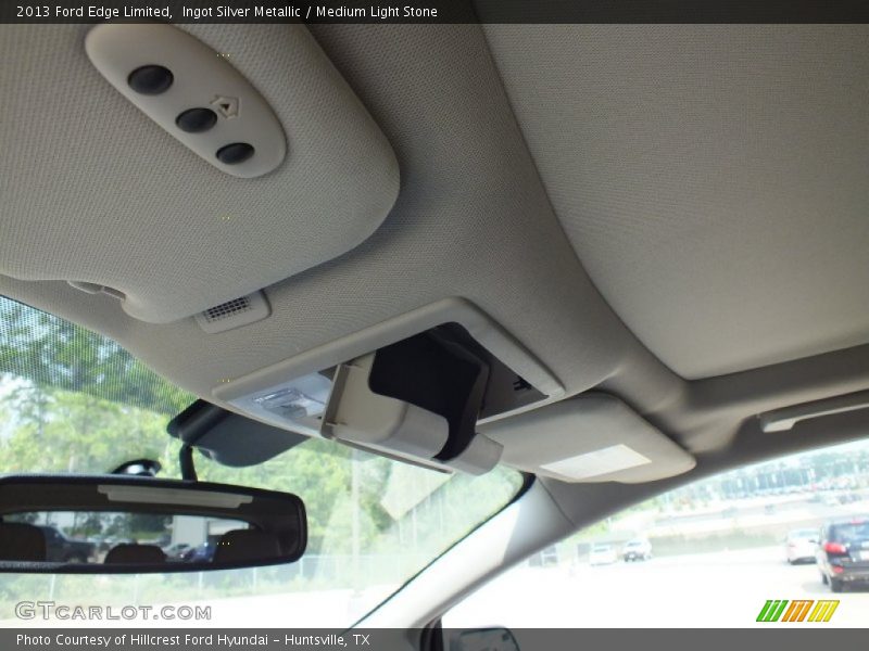 Ingot Silver Metallic / Medium Light Stone 2013 Ford Edge Limited