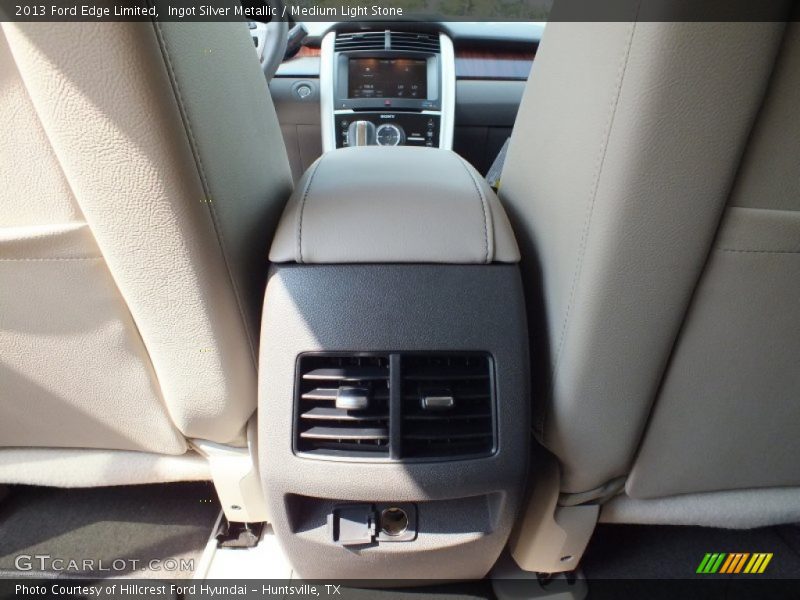 Ingot Silver Metallic / Medium Light Stone 2013 Ford Edge Limited