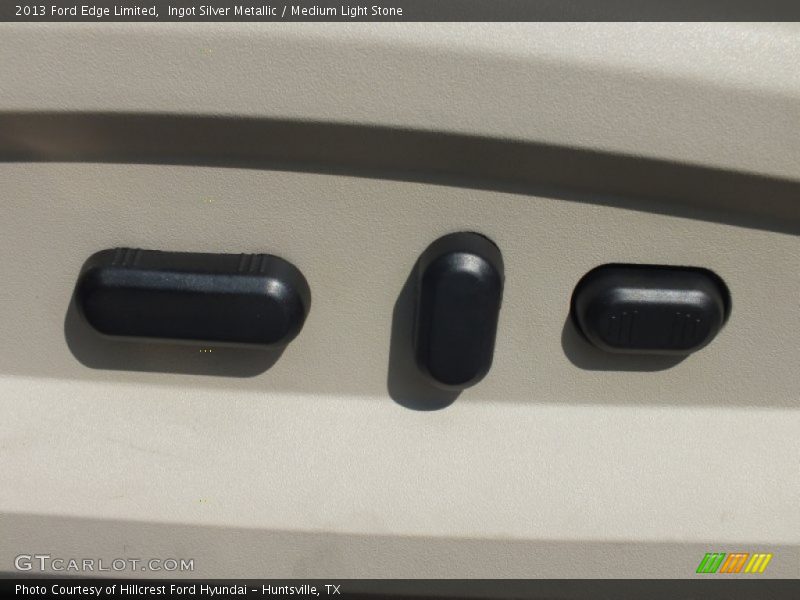Ingot Silver Metallic / Medium Light Stone 2013 Ford Edge Limited