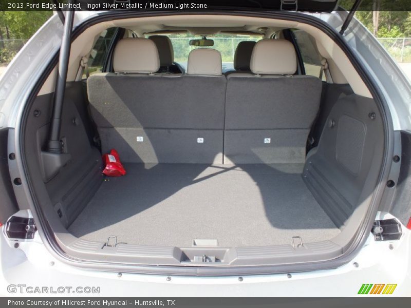 Ingot Silver Metallic / Medium Light Stone 2013 Ford Edge Limited
