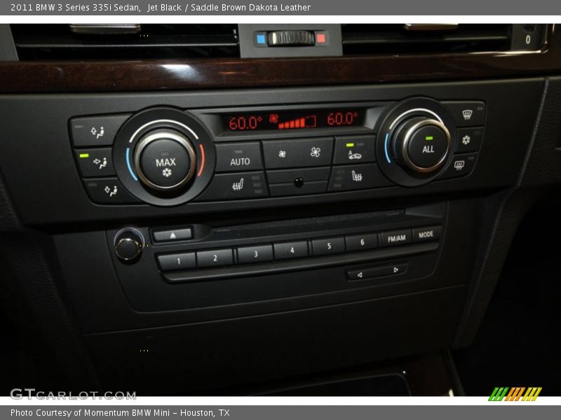 Controls of 2011 3 Series 335i Sedan