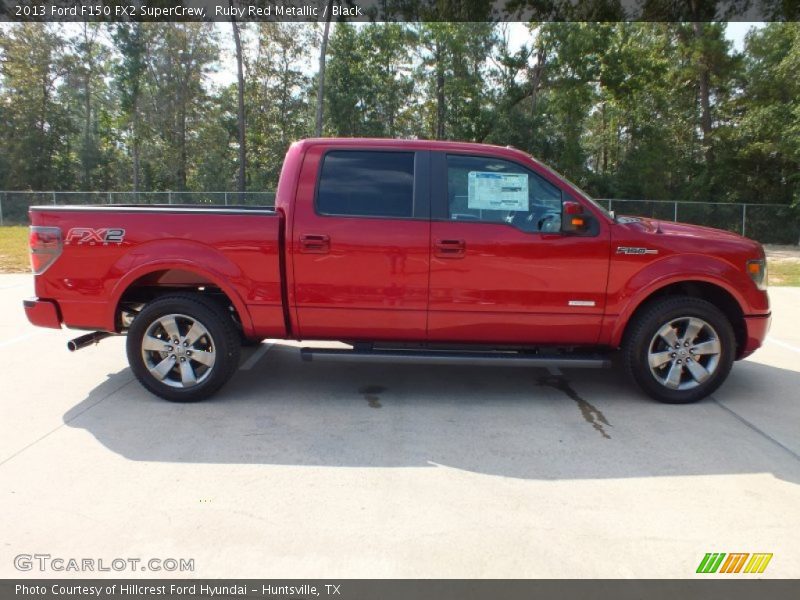  2013 F150 FX2 SuperCrew Ruby Red Metallic