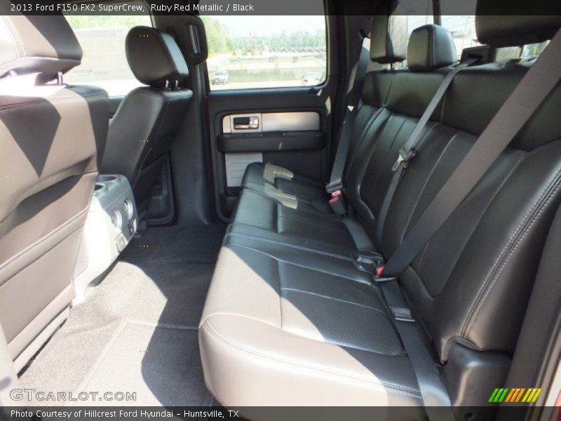 Rear Seat of 2013 F150 FX2 SuperCrew