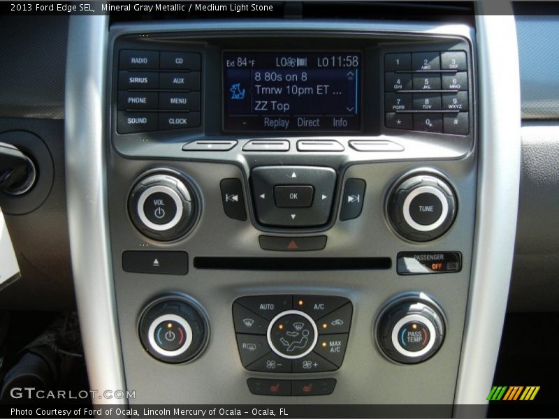 Mineral Gray Metallic / Medium Light Stone 2013 Ford Edge SEL