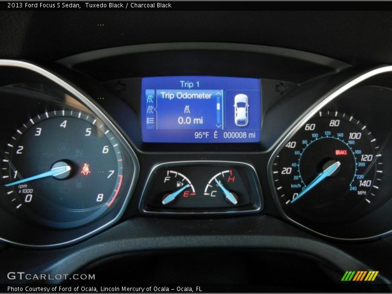  2013 Focus S Sedan S Sedan Gauges