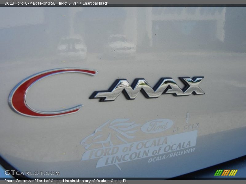 Ingot Silver / Charcoal Black 2013 Ford C-Max Hybrid SE
