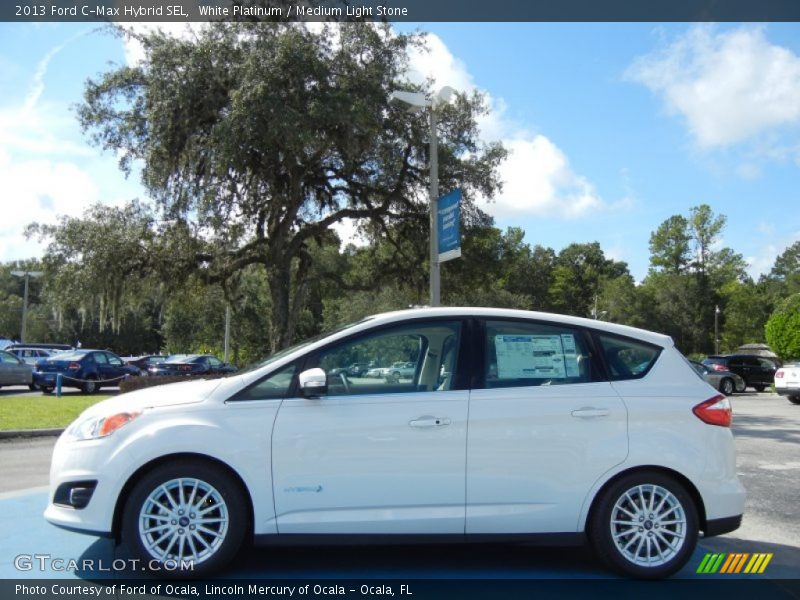  2013 C-Max Hybrid SEL White Platinum
