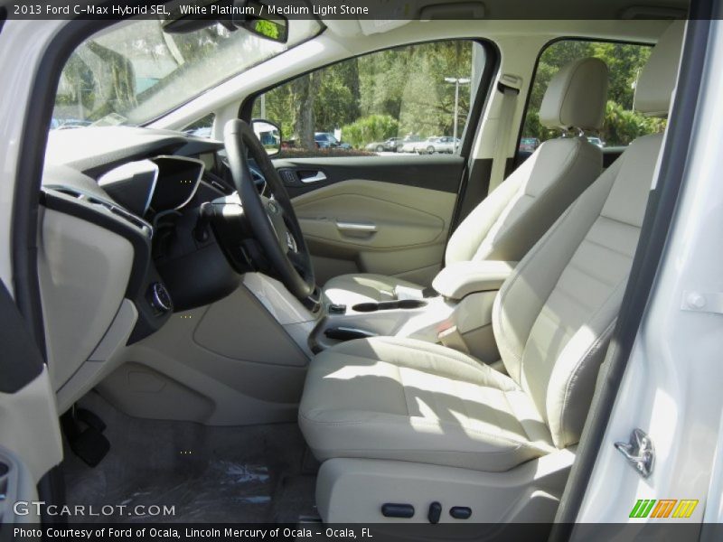 Front Seat of 2013 C-Max Hybrid SEL