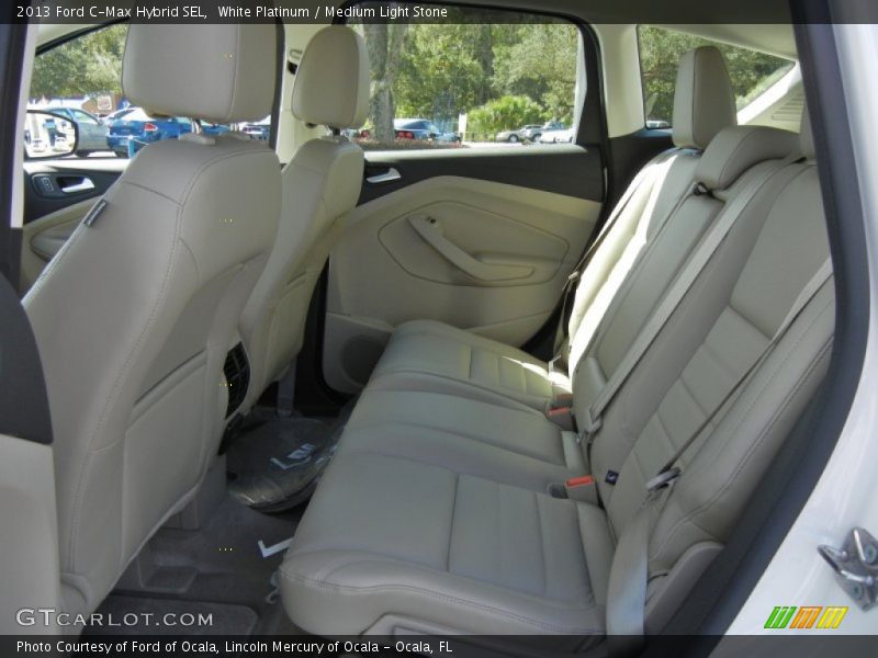Rear Seat of 2013 C-Max Hybrid SEL