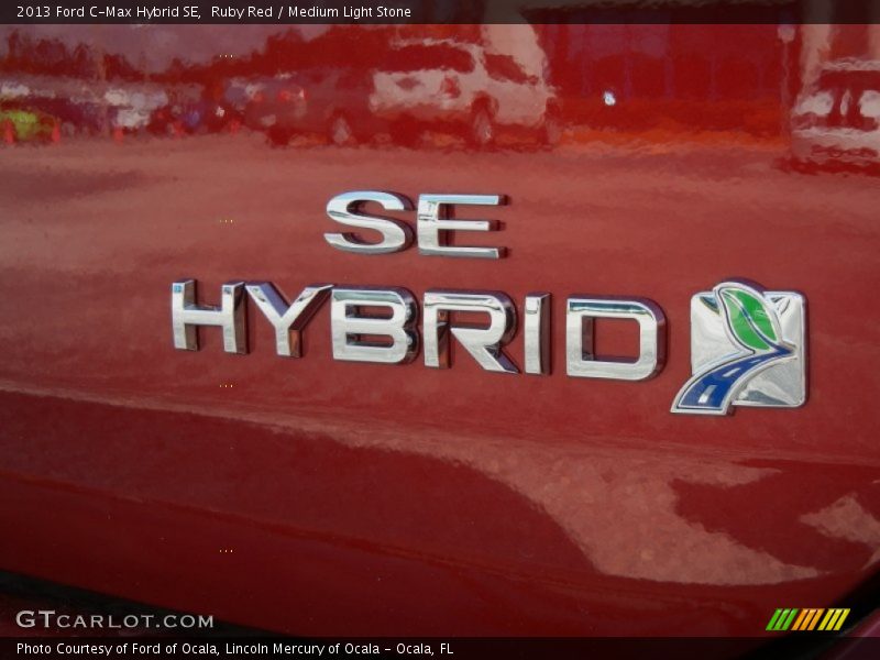 Ruby Red / Medium Light Stone 2013 Ford C-Max Hybrid SE