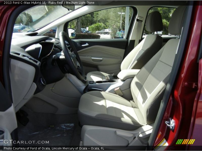 Front Seat of 2013 C-Max Hybrid SE