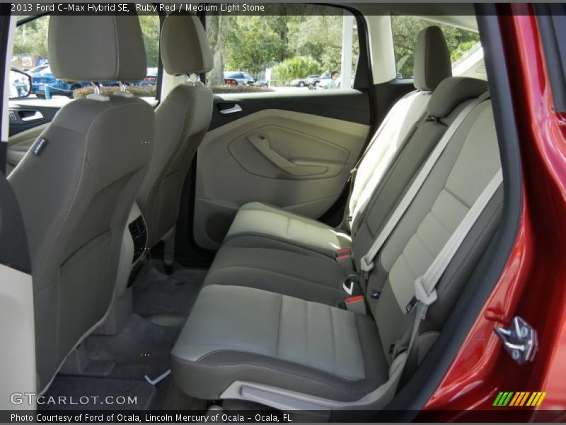 Rear Seat of 2013 C-Max Hybrid SE