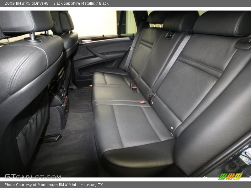Black Sapphire Metallic / Black 2009 BMW X5 xDrive48i