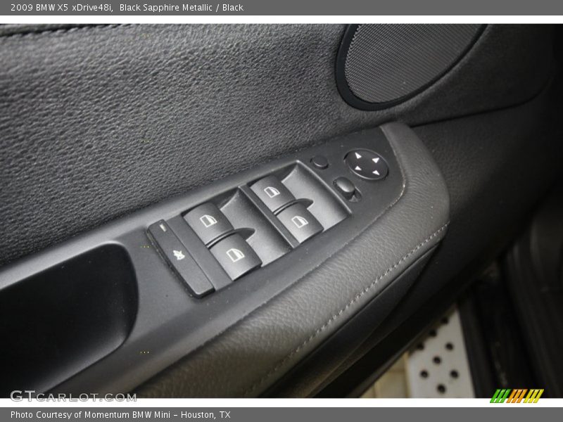 Black Sapphire Metallic / Black 2009 BMW X5 xDrive48i