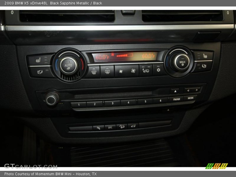 Black Sapphire Metallic / Black 2009 BMW X5 xDrive48i