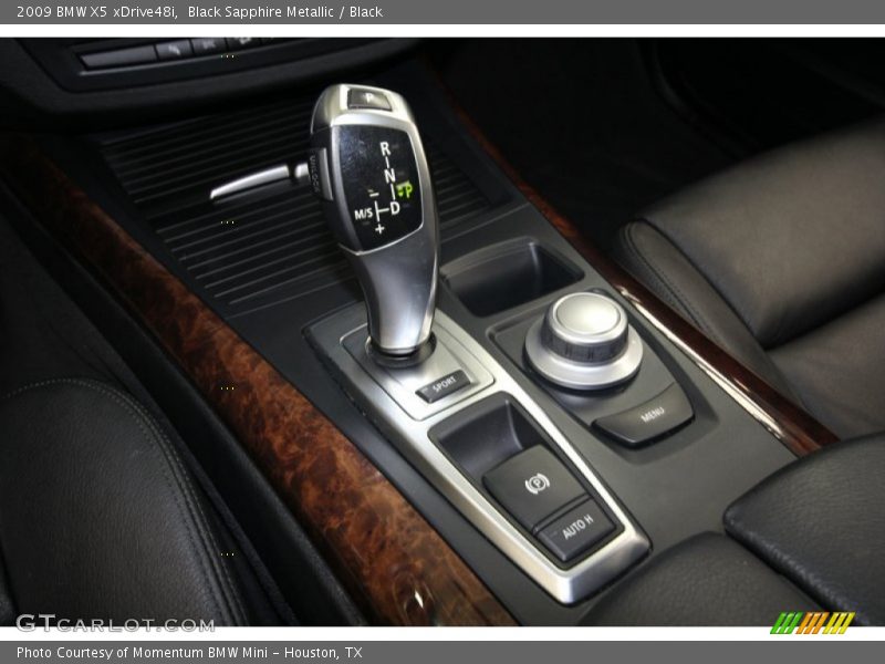 Black Sapphire Metallic / Black 2009 BMW X5 xDrive48i