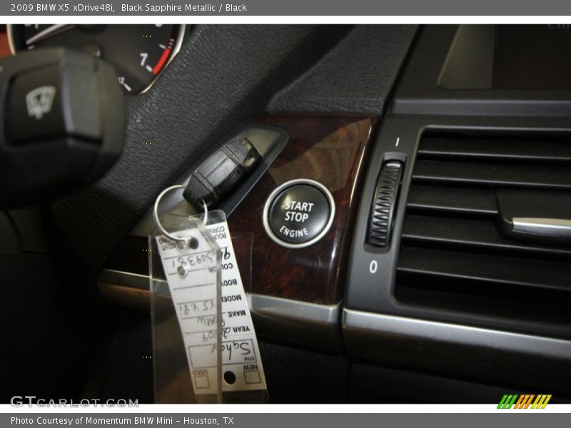 Black Sapphire Metallic / Black 2009 BMW X5 xDrive48i