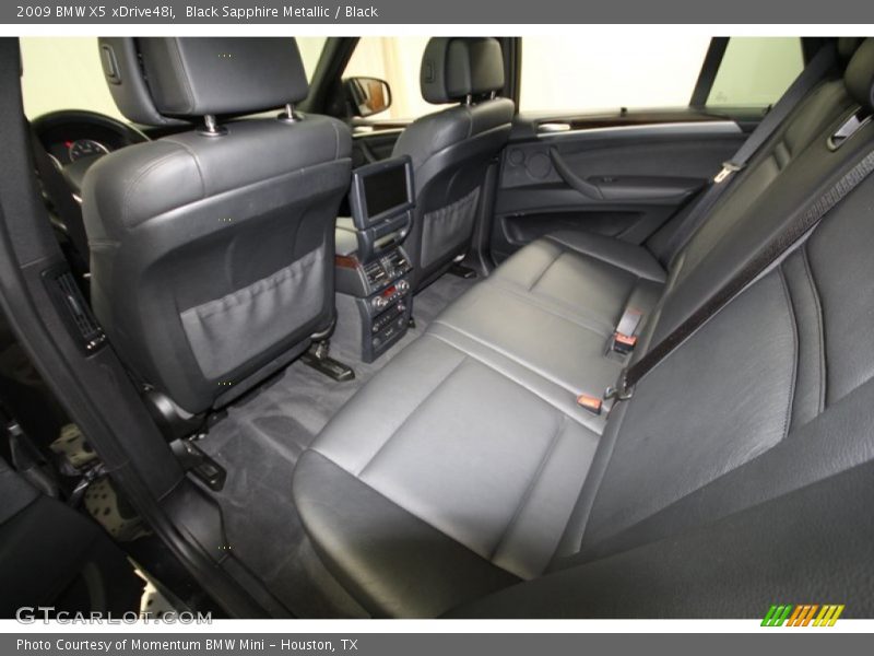 Black Sapphire Metallic / Black 2009 BMW X5 xDrive48i