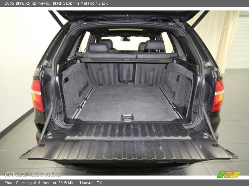 Black Sapphire Metallic / Black 2009 BMW X5 xDrive48i