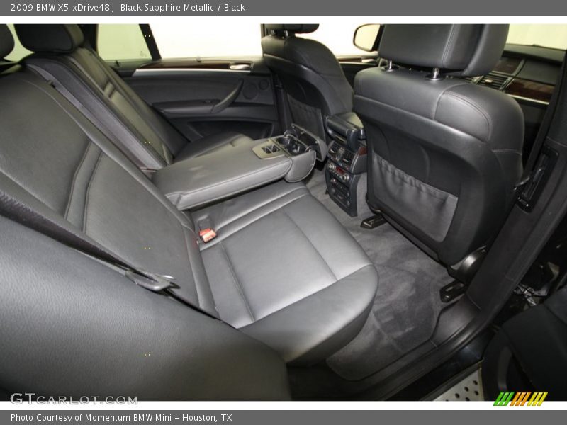 Black Sapphire Metallic / Black 2009 BMW X5 xDrive48i