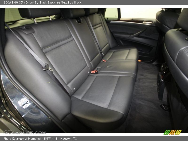 Black Sapphire Metallic / Black 2009 BMW X5 xDrive48i