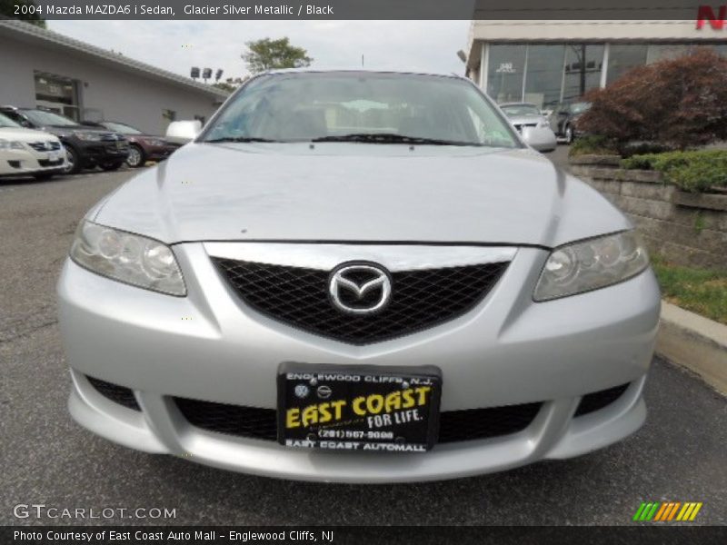 Glacier Silver Metallic / Black 2004 Mazda MAZDA6 i Sedan